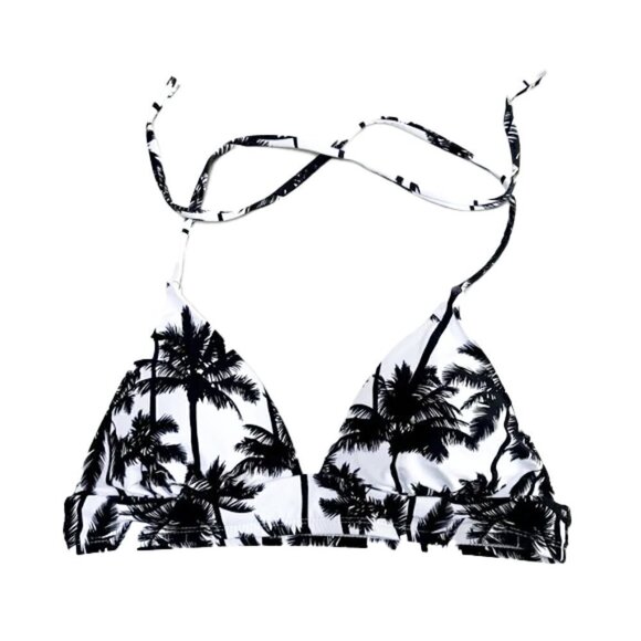 ❤️ VYB VIBE TROPICAL PALM TREE BIKINI TOP SIZE SMALL - Picture 1 of 4